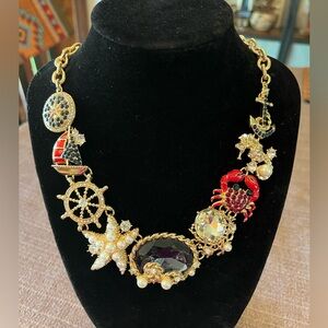 Nautical Themed Statement Necklace